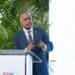 Ministro Joel Santos y autoridades de la Olacde en la apertura de la XI Semana de la Energía en Santo Domingo
